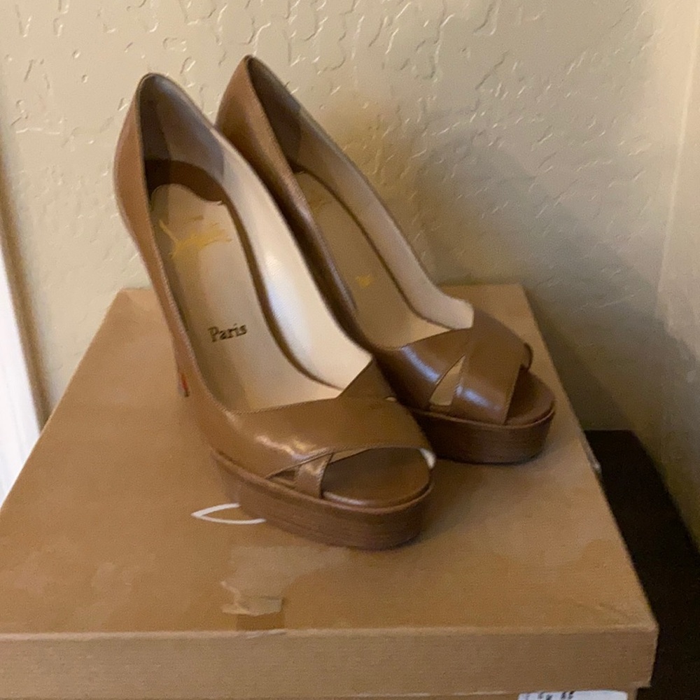 Christian Louboutin original Miss Marple platform